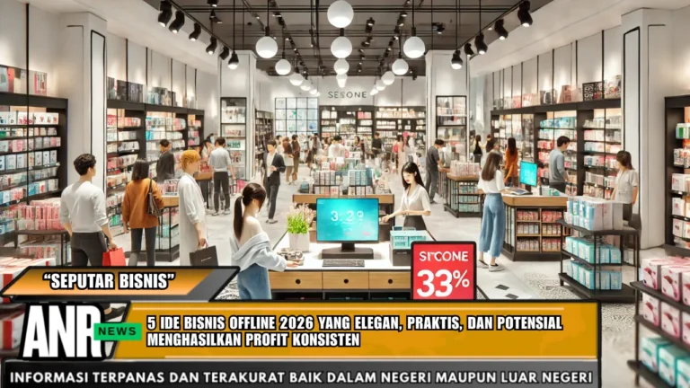 5 Ide Bisnis Offline 2026 yang Elegan, Praktis, dan Potensial Menghasilkan Profit Konsisten
