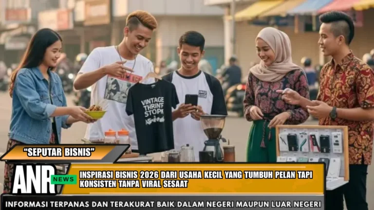 Inspirasi bisnis 2026 dari usaha kecil yang tumbuh pelan tapi konsisten tanpa viral sesaat