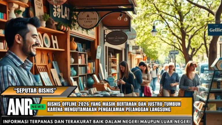 Bisnis offline 2026 yang masih bertahan dan justru tumbuh karena mengutamakan pengalaman pelanggan langsung