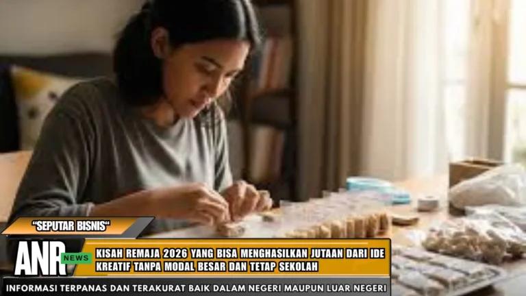 Kisah Remaja 2026 yang Bisa Menghasilkan Jutaan dari Ide Kreatif Tanpa Modal Besar dan Tetap Sekolah