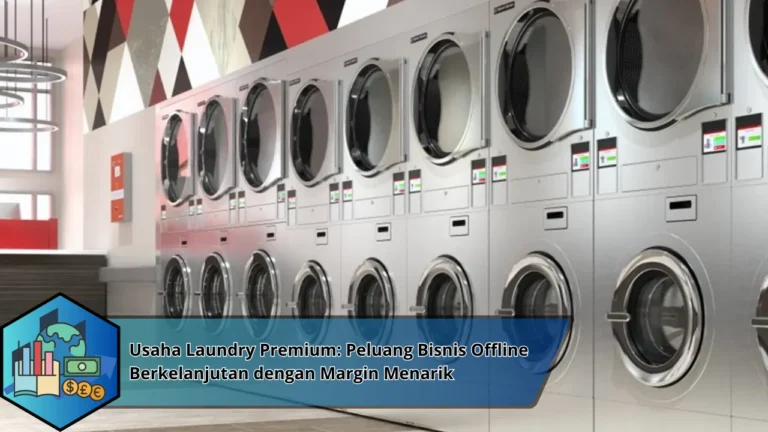 Usaha Laundry Premium: Peluang Bisnis Offline Berkelanjutan dengan Margin Menarik