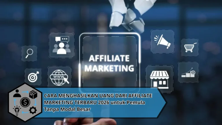 CARA MENGHASILKAN UANG DARI AFFILIATE MARKETING TERBARU 2026 untuk Pemula Tanpa Modal Besar