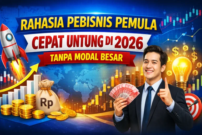 Rahasia Pebisnis Pemula Cepat Untung di 2026 Tanpa Modal Besar