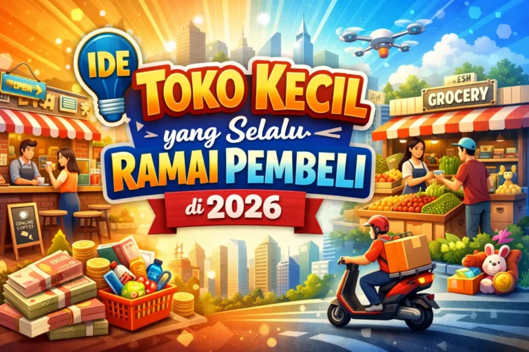 Ide Toko Kecil yang Selalu Ramai Pembeli di 2026