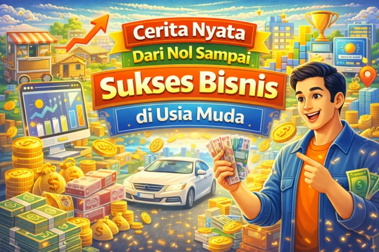Cerita Nyata Dari Nol Sampai Sukses Bisnis di Usia Muda