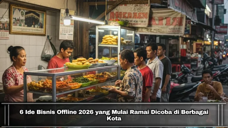 6 Ide Bisnis Offline 2026 yang Mulai Ramai Dicoba di Berbagai Kota