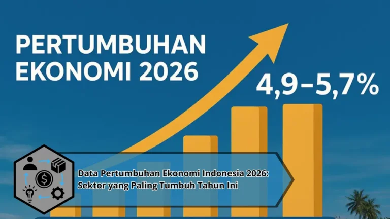 Data Pertumbuhan Ekonomi Indonesia 2026: Sektor yang Paling Tumbuh Tahun Ini