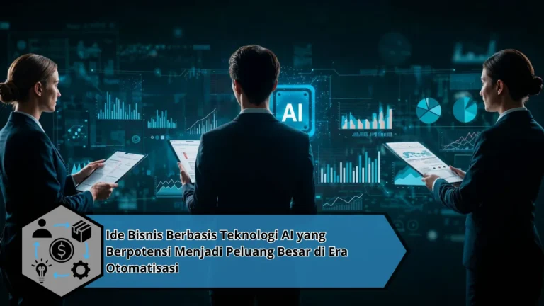 Ide Bisnis Berbasis Teknologi AI yang Berpotensi Menjadi Peluang Besar di Era Otomatisasi
