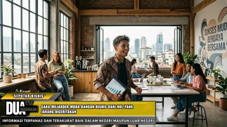 Cara Miliarder Muda Bangun Bisnis dari Nol yang Jarang Diceritakan
