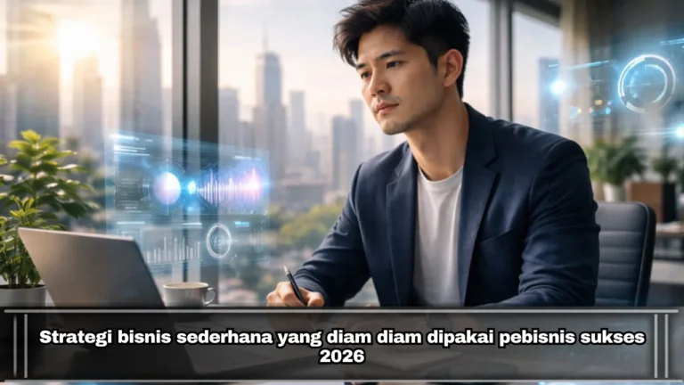 Strategi bisnis sederhana yang diam diam dipakai pebisnis sukses 2026