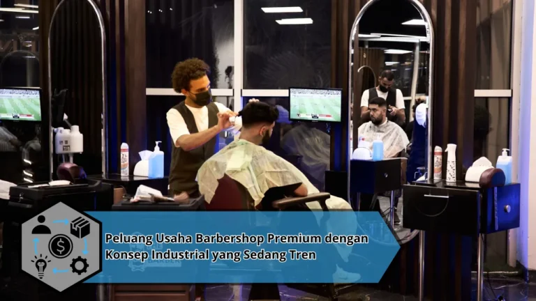 Peluang Usaha Barbershop Premium dengan Konsep Industrial yang Sedang Tren