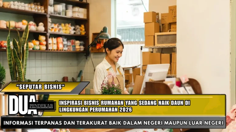 Inspirasi bisnis rumahan yang sedang naik daun di lingkungan perumahan 2026