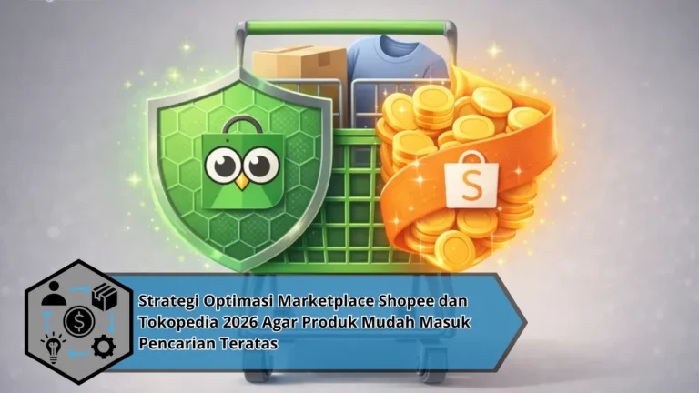 Strategi Optimasi Marketplace Shopee dan Tokopedia 2026 Agar Produk Mudah Masuk Pencarian Teratas