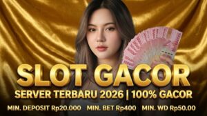 Ilustrasi casino online dengan meja blackjack dan slot