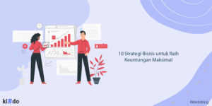 ilustrasi strategi keuangan bisnis untuk meningkatkan profit usaha