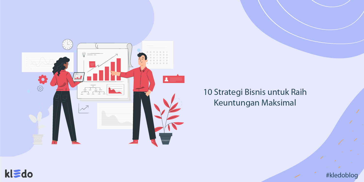 ilustrasi strategi keuangan bisnis untuk meningkatkan profit usaha