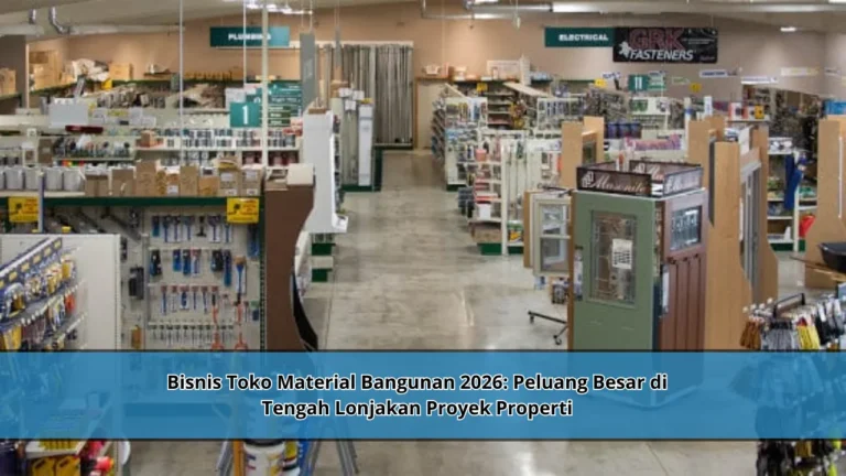 Bisnis Toko Material Bangunan 2026: Peluang Besar di Tengah Lonjakan Proyek Properti