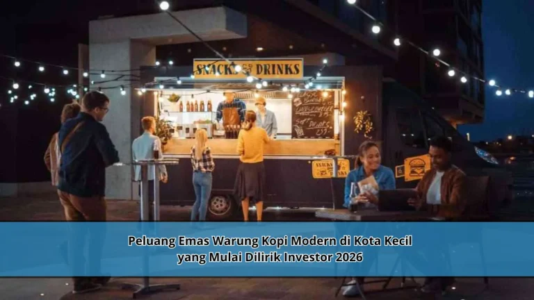 Peluang Emas Warung Kopi Modern di Kota Kecil yang Mulai Dilirik Investor 2026