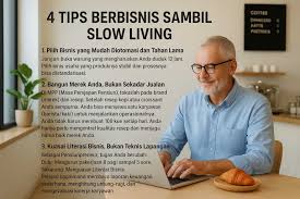 Strategi Bisnis “Slow Living” yang Diam-Diam Menghasilkan Banyak Profit di Era Serba Cepat