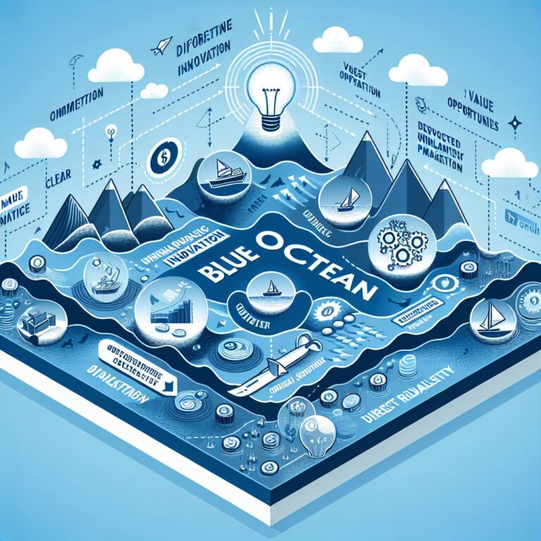 Blue Ocean Strategy: Cara Menciptakan Pasar Baru Tanpa Harus Terjebak Persaingan Harga